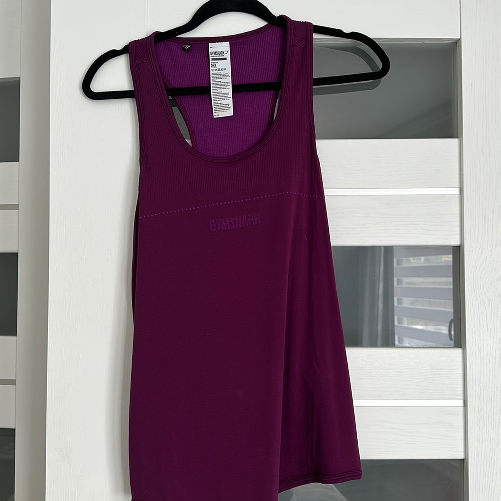 Gymshark never used tank top size small